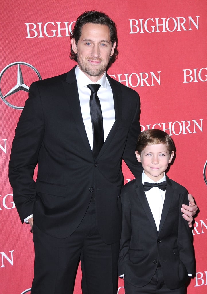 Jacob Tremblay brought his dad, Jason, to the Palm Springs Festival Awards.
