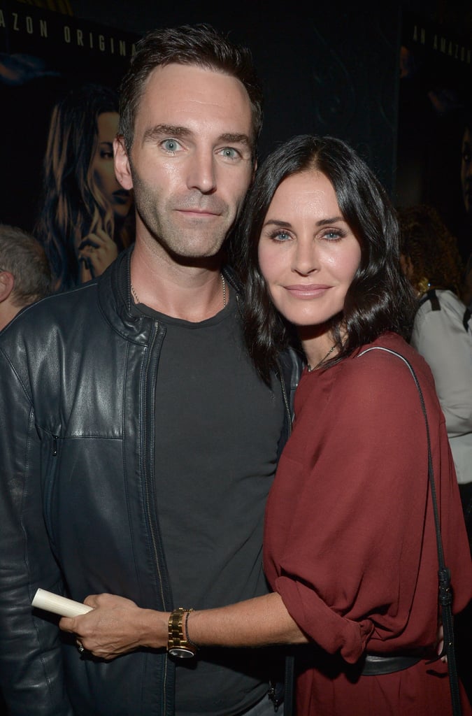 Courteney Cox and Johnny McDaid at the Hand of God Premiere