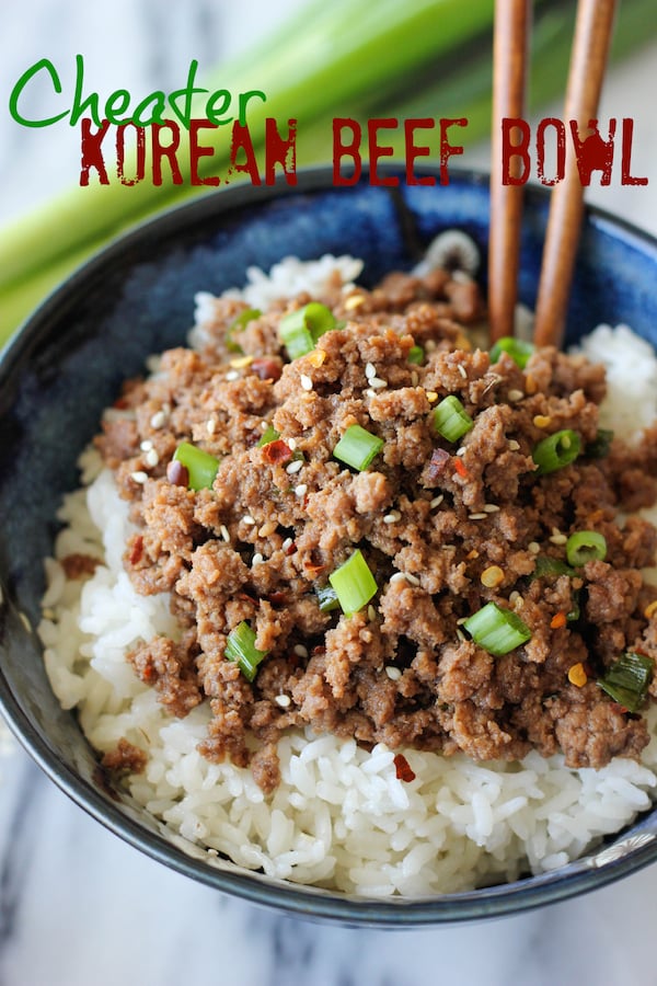 Korean Beef Bowl Ground Beef Recipes POPSUGAR Family
