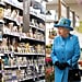Queen Elizabeth at Waitrose Store in Poundbury Oct. 2016