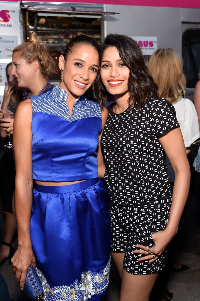 Dania Ramirez and Freida Pinto