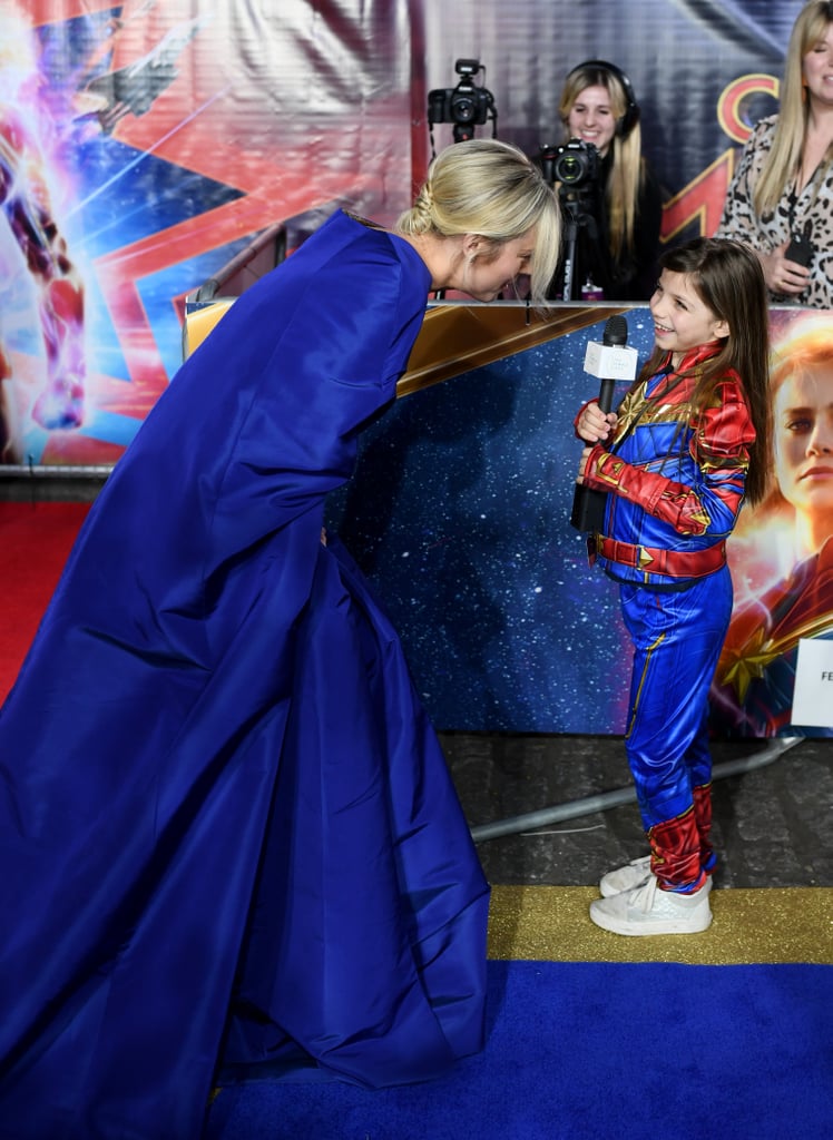Brie Larson at Captain Marvel London Premiere February 2019