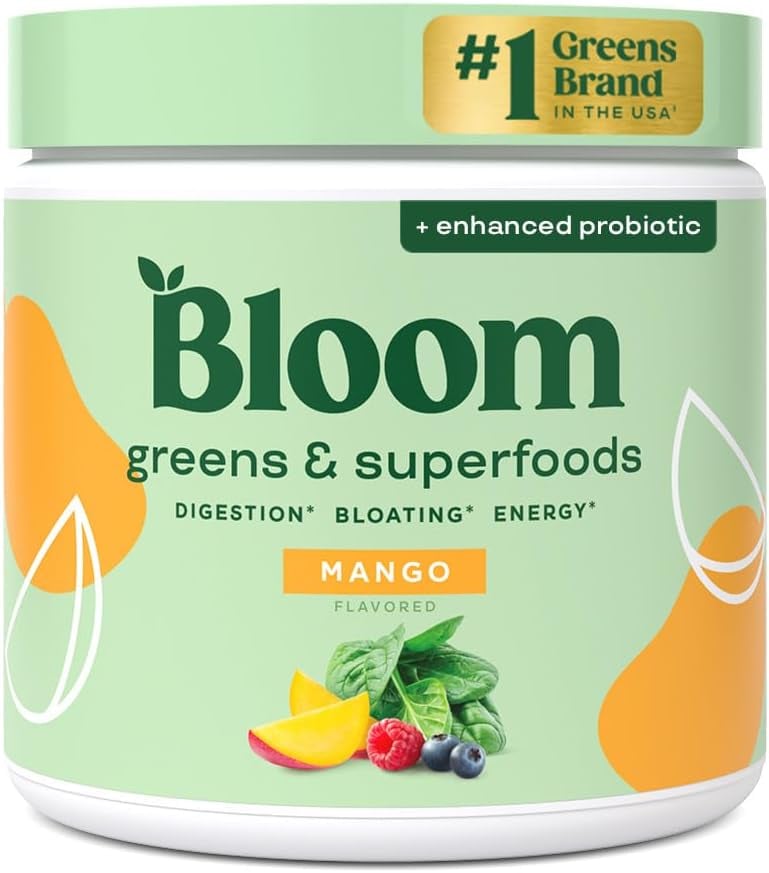 Bloom Nutrition Superfood Greens Powder