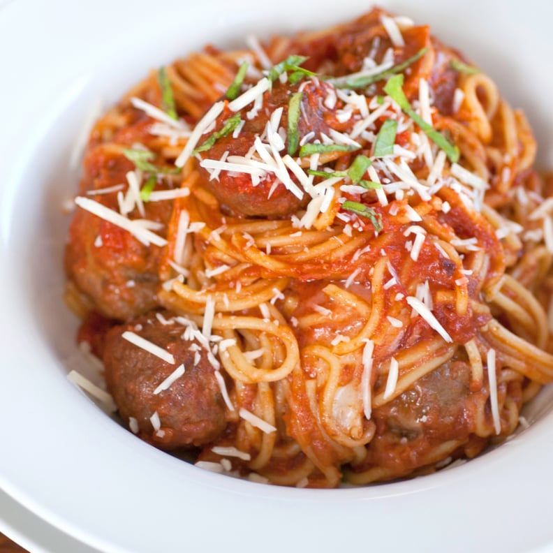 Instant Pasta and Meatballs