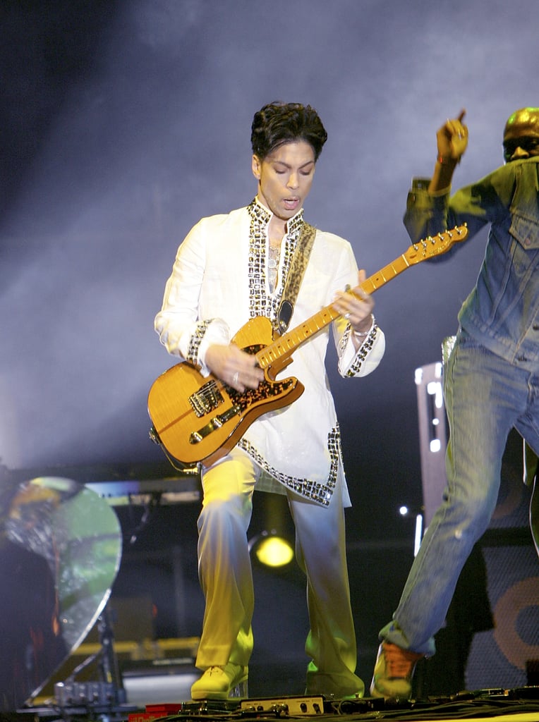 Performing at Coachella in 2008.