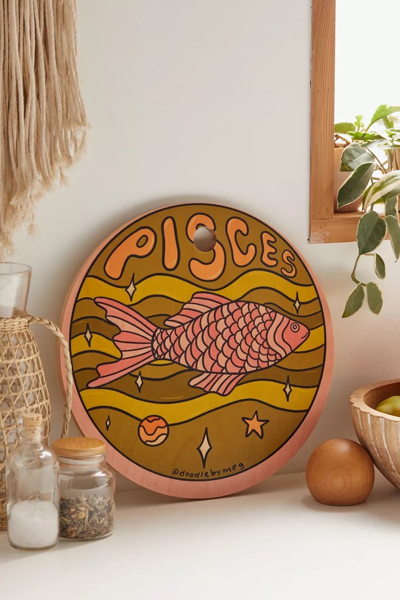 A Home Find: Doodle By Meg For Deny Zodiac Round Cutting Board