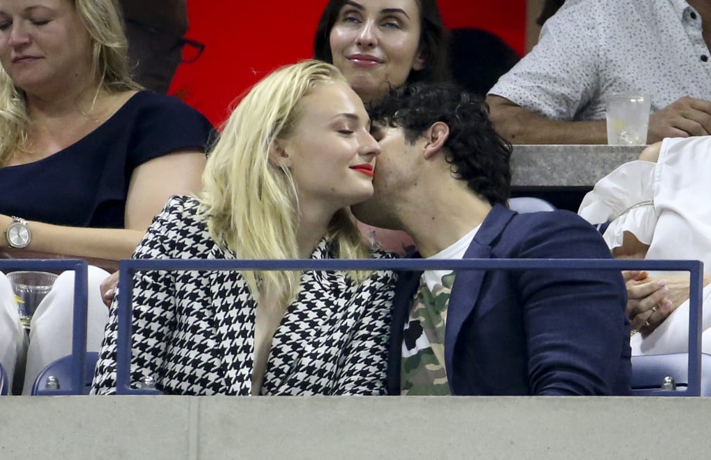 Sophie Turner and Joe Jonas at the US Open September 2018
