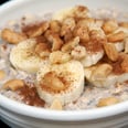 This Creamy Banana Cashew Overnight Oatmeal Offers 15 Grams of Protein