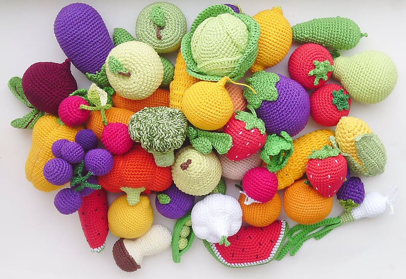 Crocheted Play Fruit