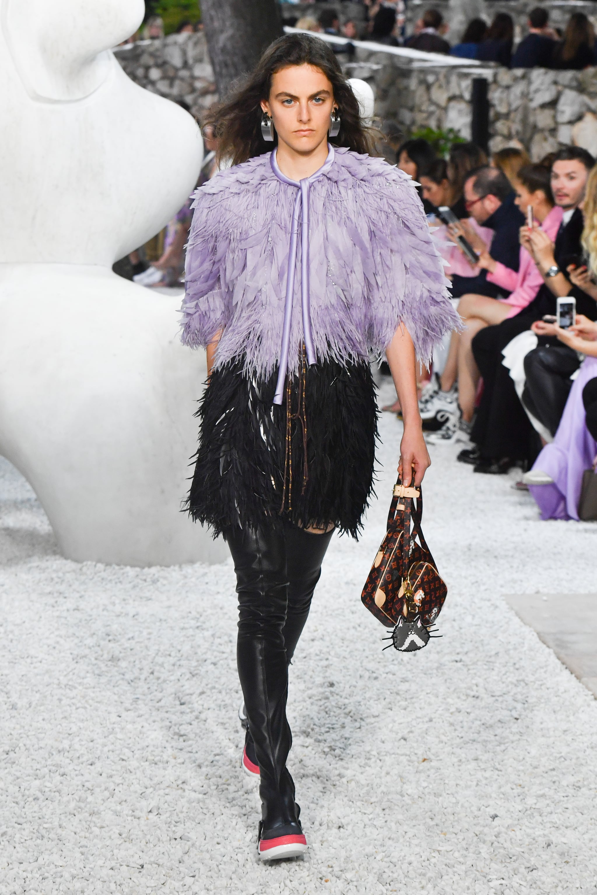 There Were a Lot of Feathers  The Louis Vuitton Cruise Collection