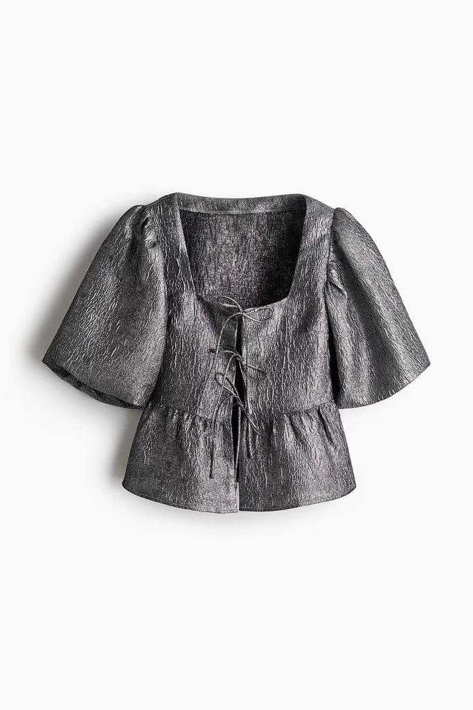 Tie-Front Blouse