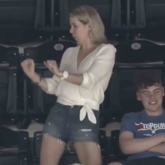 Dancing Mom Embarrasses Son at Baseball Game