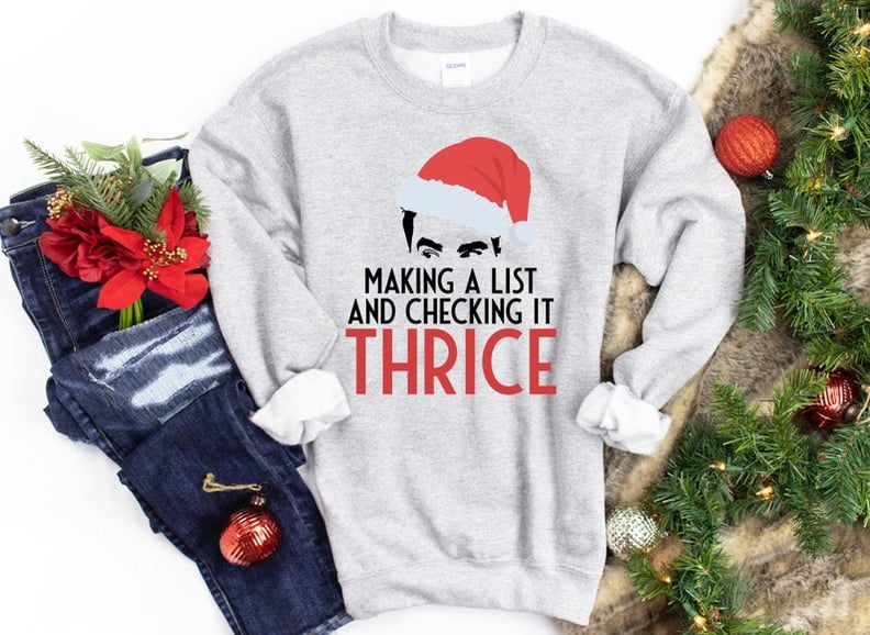 Schitt's Creek Thrice Christmas Sweatshirt