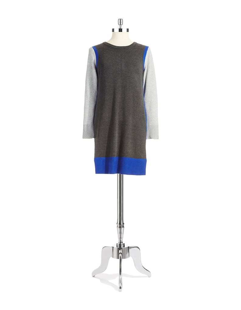 The Colorblock Sweater Dress