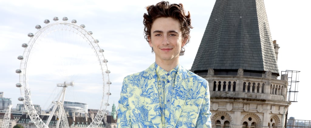Timothée Chalamet Is a Dashing, Whimsical Dream in This Stella McCartney Pantsuit