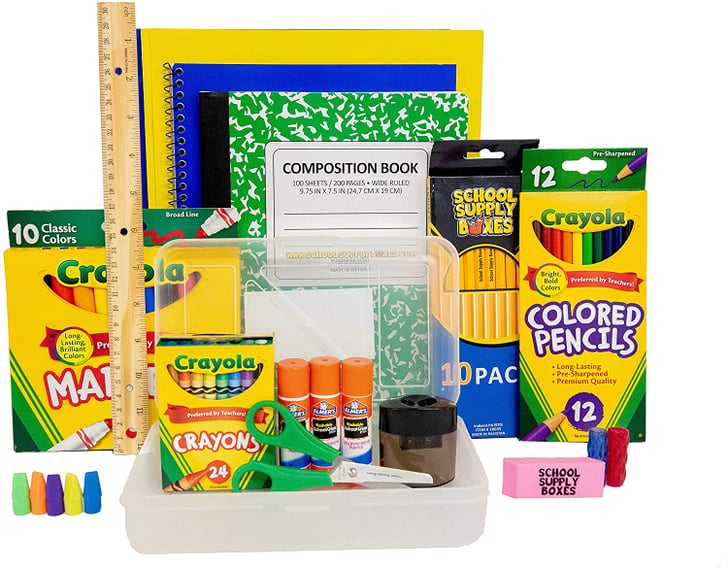 The Ultimate Supply Set Back To School Supply Box Elementary School