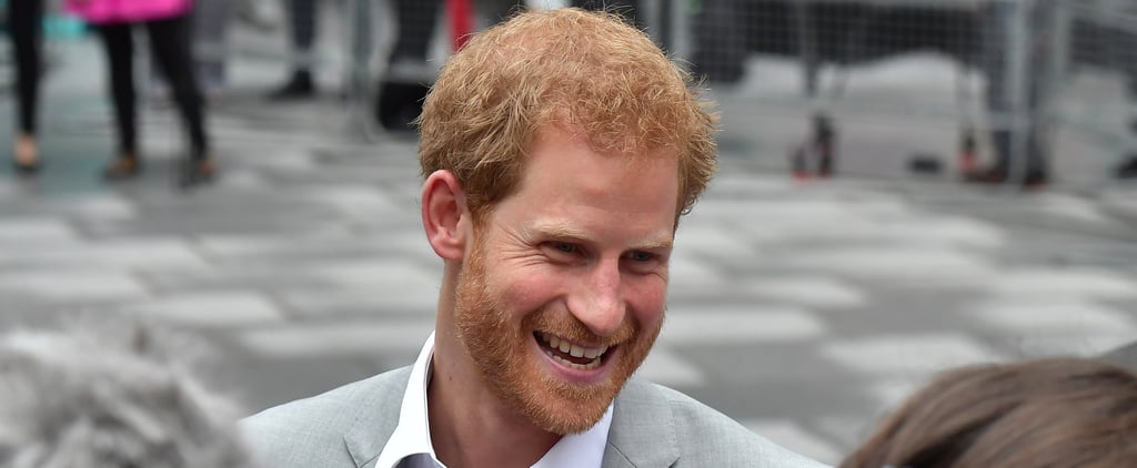 Prince Harry High-Fives a Baby in Belfast
