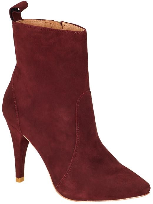 Joie Hadie dark red ankle boots ($165, originally $325)