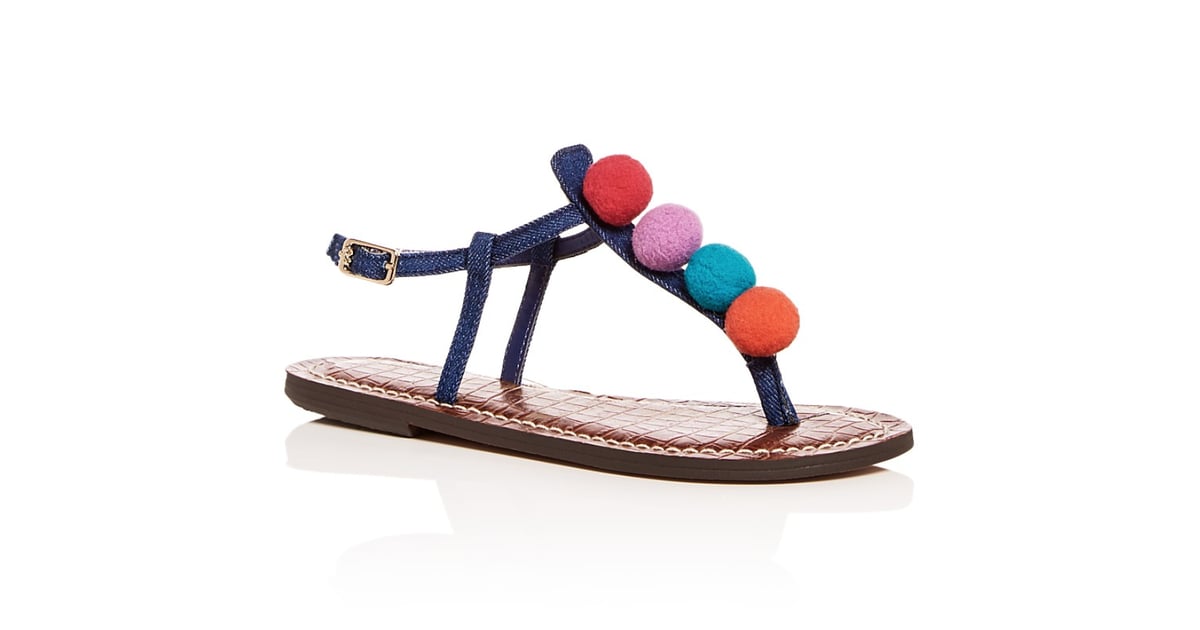 sam edelman denim sandals