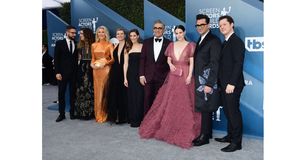 The Schitt's Creek Cast at the 2020 SAG Awards See Photos of the