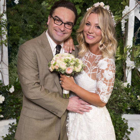 Penny's Wedding Dress on The Big Bang Theory