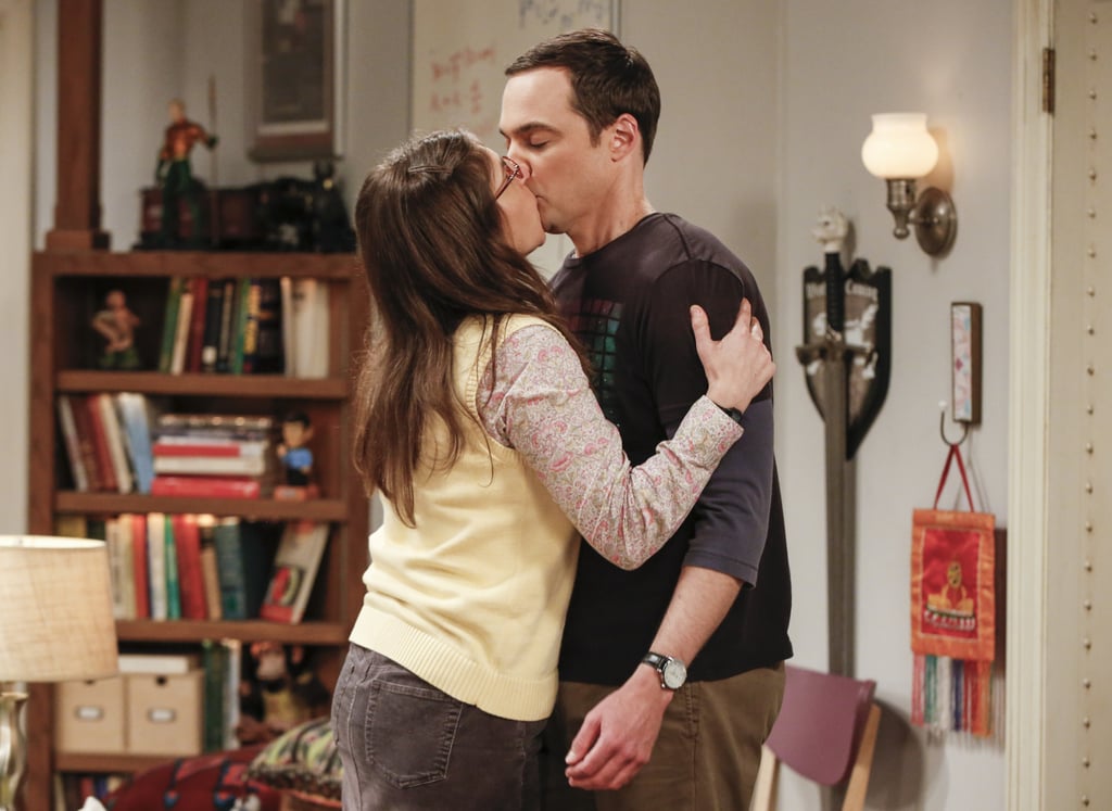 The Big Bang Theory — Amy And Sheldon Best Tv Kisses Popsugar Entertainment Photo 24 6013