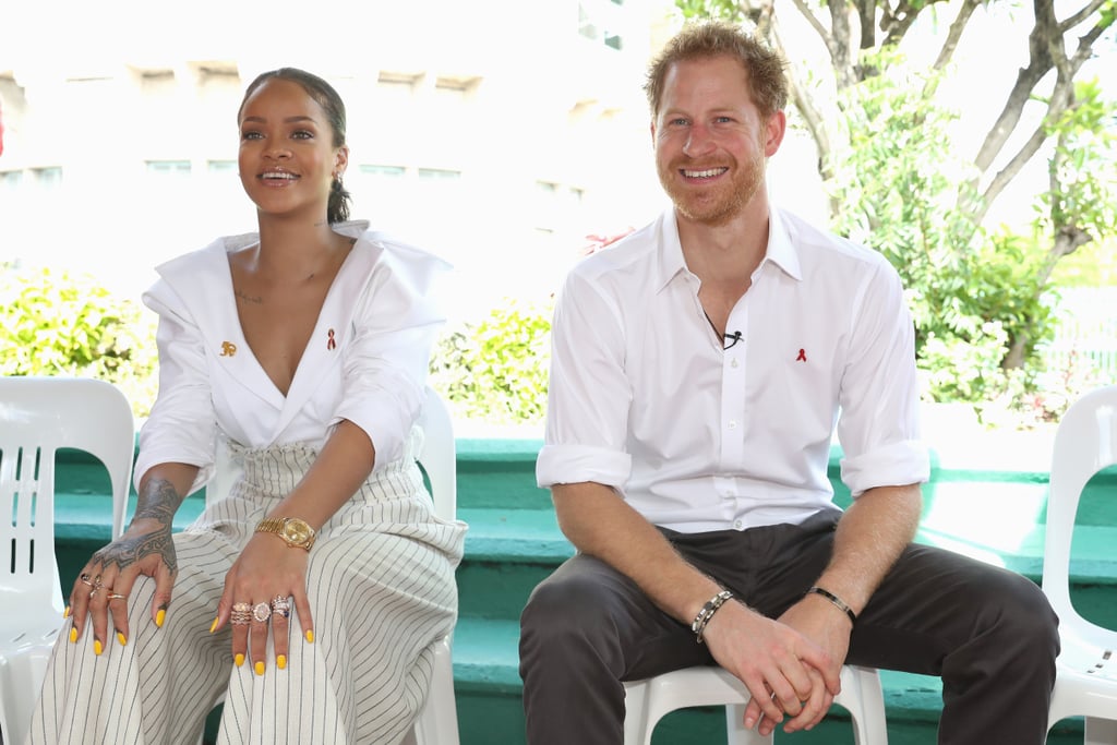 Prince Harry and Rihanna at Man Aware Event in Barbados