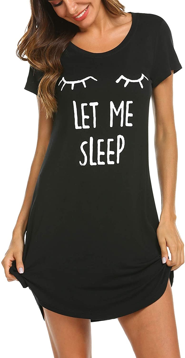 Hotouch Short Sleeve Nightgown
