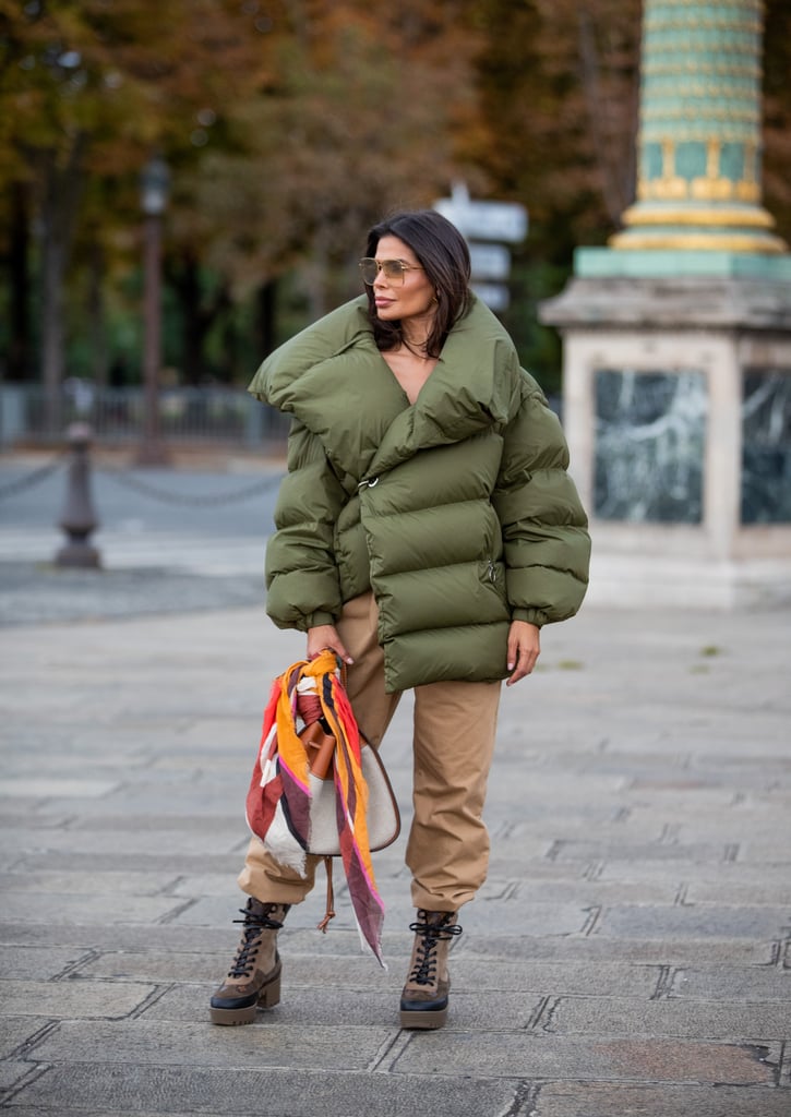 Winter Outfit Idea: An Oversize Puffer and Cargo Pants