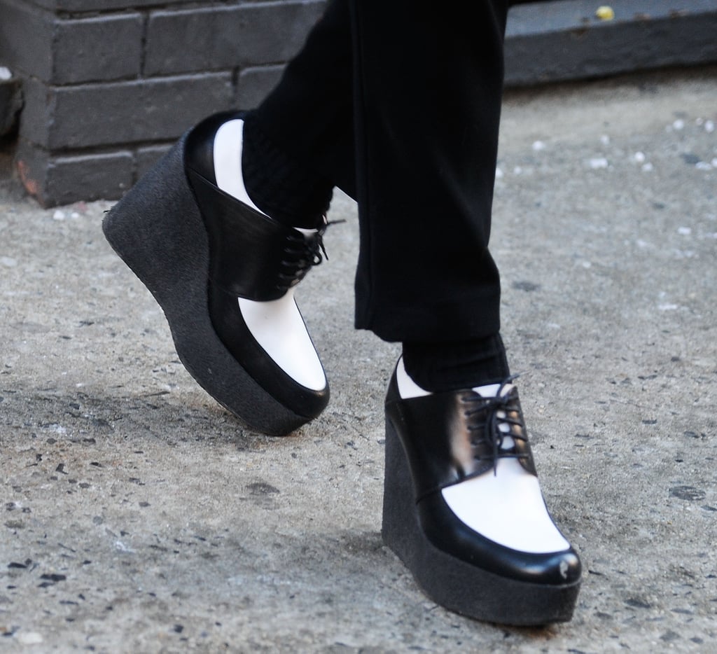black and white creepers