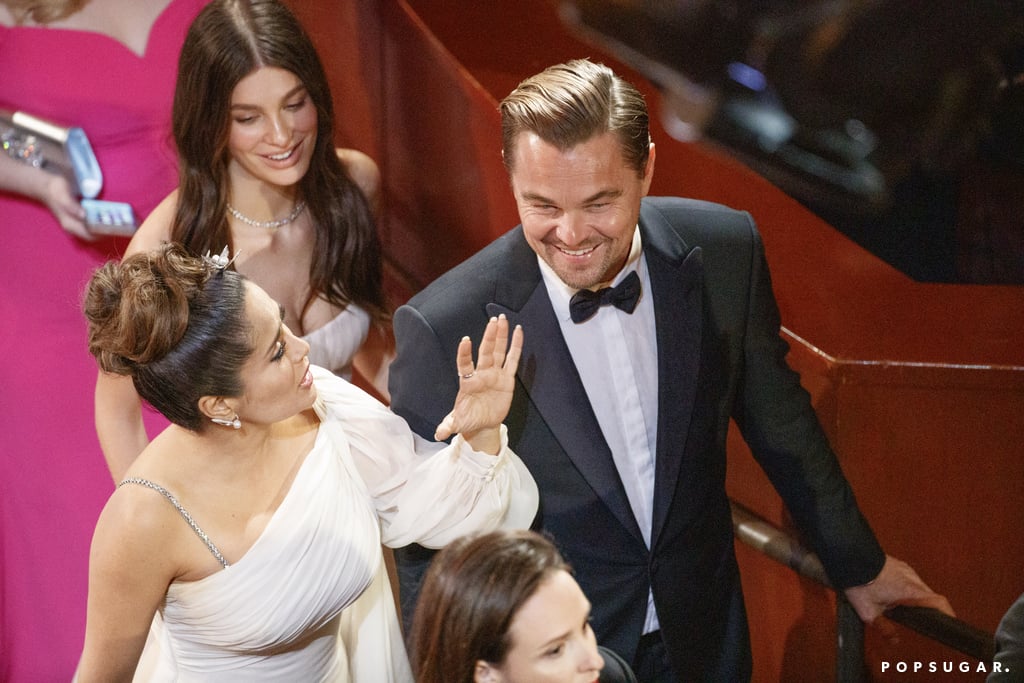Leonardo Dicaprio And Camila Morrone At The Oscars 2020 Popsugar Celebrity Photo 7 