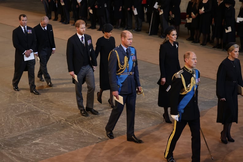 Meghan Markle & Kate Middleton Join Prince William and Harry at Westminster Hall