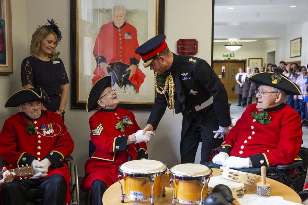 Prince Harry at the Founder's Day Parade June 2019