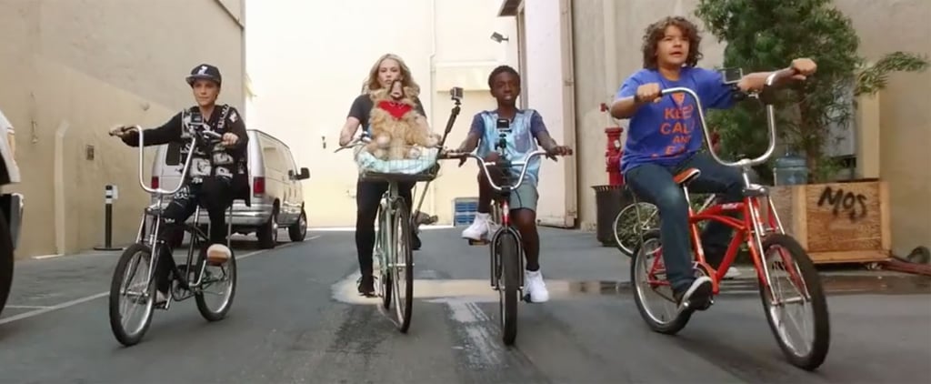 Stranger Things Biking on the Chelsea Handler Show 2016