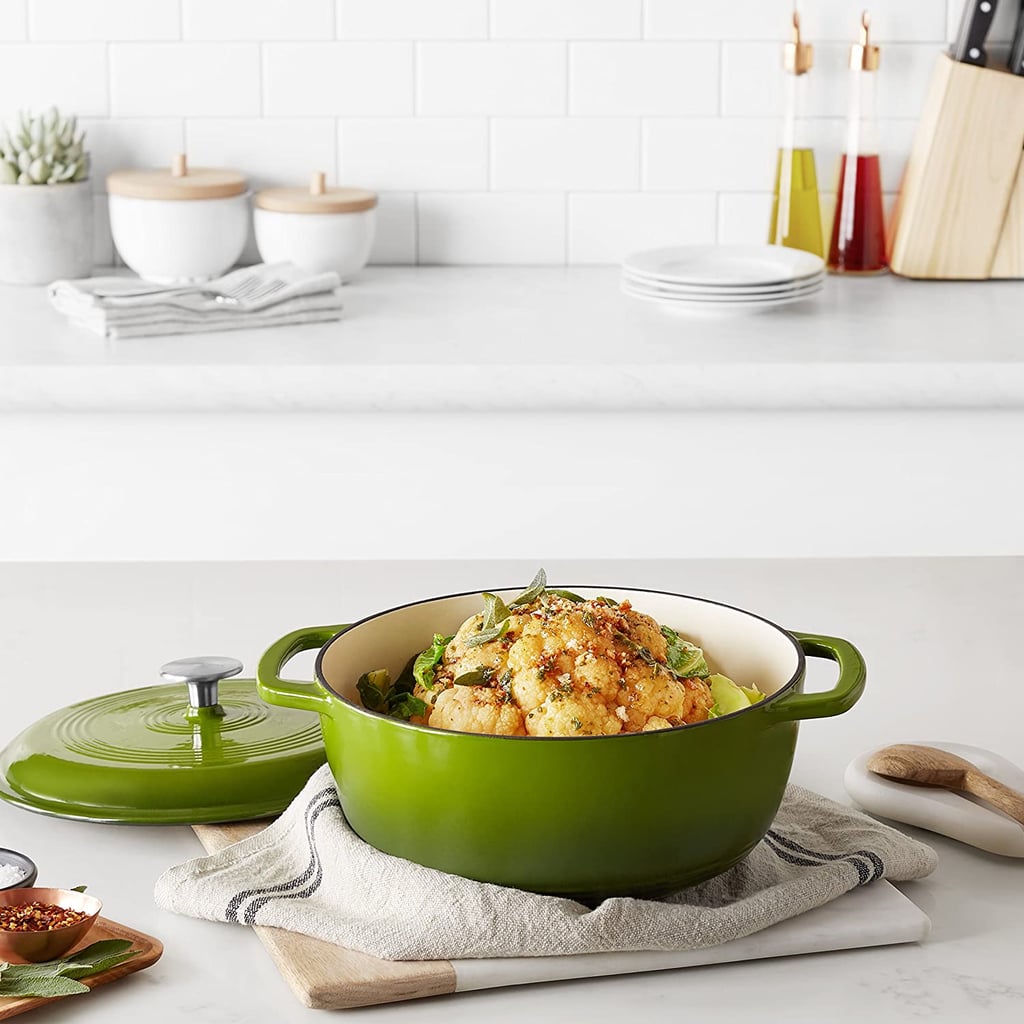 A Cooking Must Have: Amazon Basics Enameled Cast Iron Covered Dutch Oven