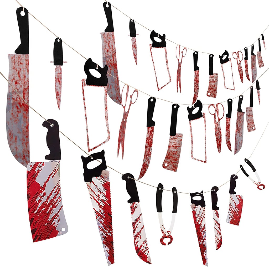 Moon Boat Three Set Bloody Garland Banner