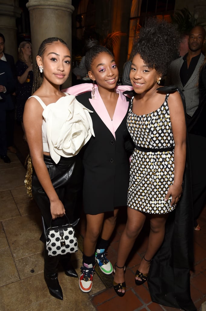 Lexi Underwood, Eris Baker, and Priah Ferguson at EW's 2020 SAG Awards Preparty