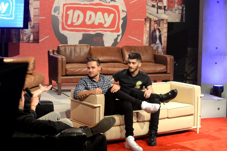 Liam Payne and Zayn Malik on 1D Day in 2013