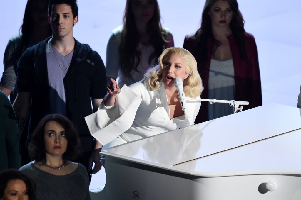 Celebrity Reactions to Lady Gaga's Oscars Performance 2016