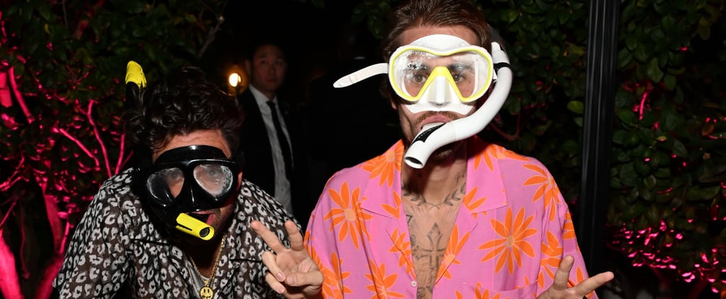 Justin Bieber's Flippers at the Casamigos Halloween Party