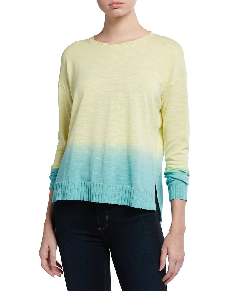 Lisa Todd Dipped Ombré Cotton Sweater