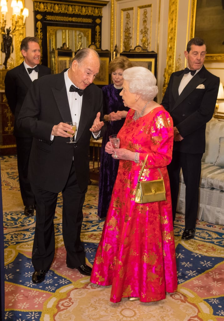 Queen Elizabeth's Gold Launer Handbag