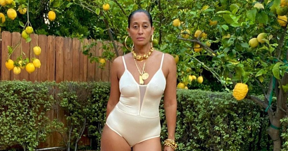 Gooseberry Intimates Gypsyone So Chic Blush, Tracee Ellis Ross Is a Total  Schmoood All Glammed Up in a Swimsuit and Heels in Her Backyard