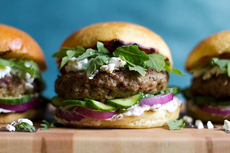 Mediterranean-Spiced Lamb Burger