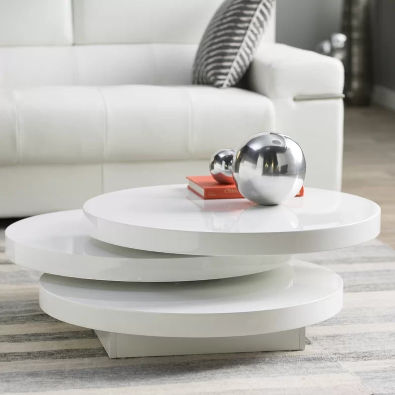 A Modern Round Coffee Table