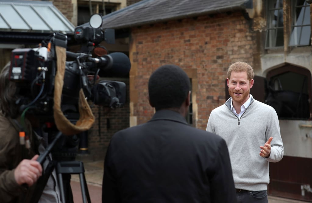 Prince Harry Announcing the Birth of His First Child Video