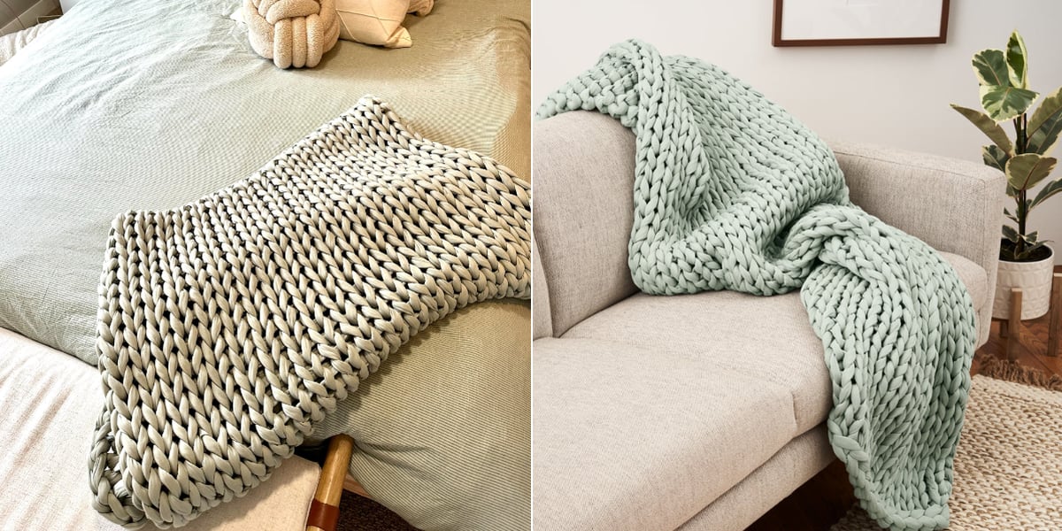 Bearaby Weighted Blanket Editor Review POPSUGAR Home