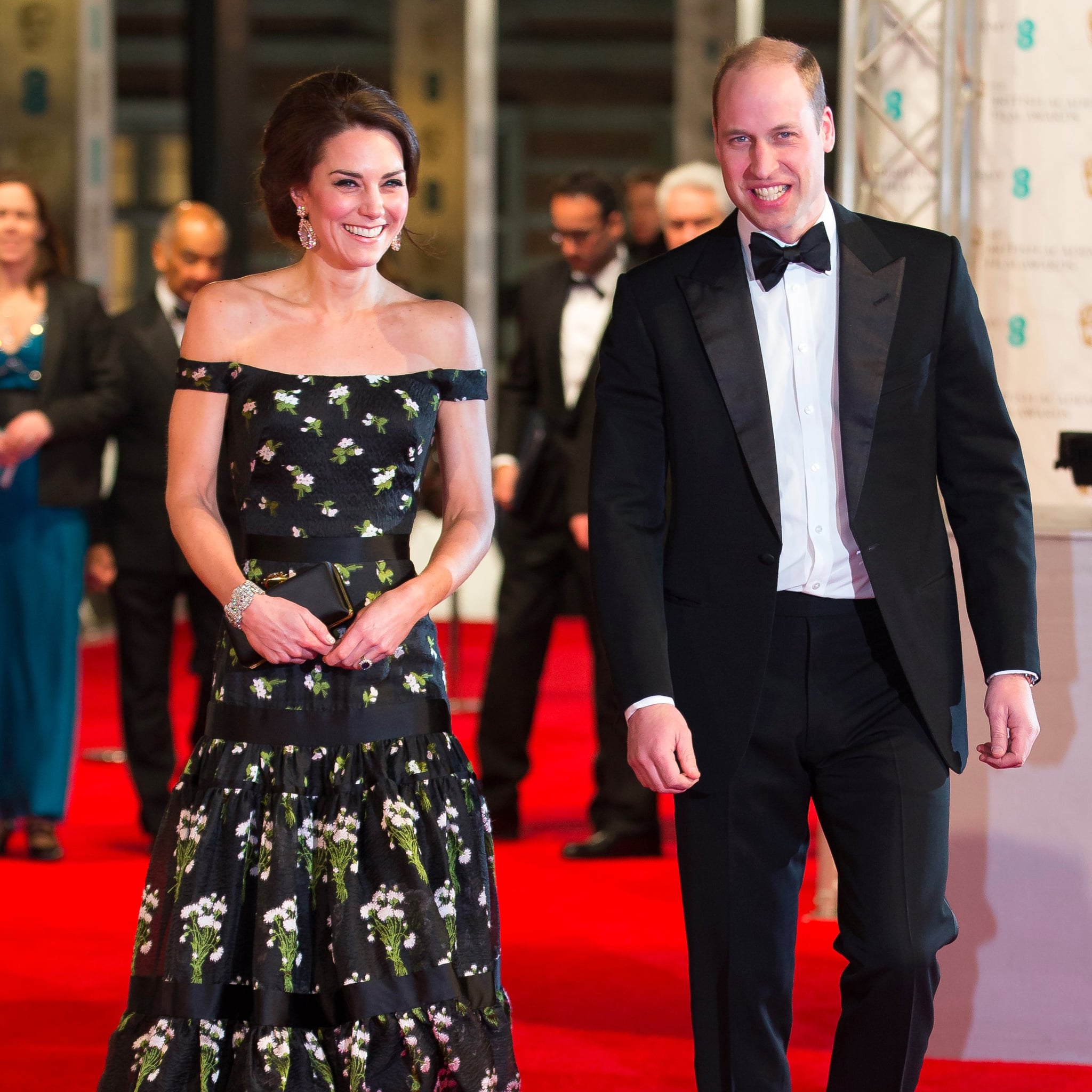 Resultado de imagem para bafta 2017 william and kate