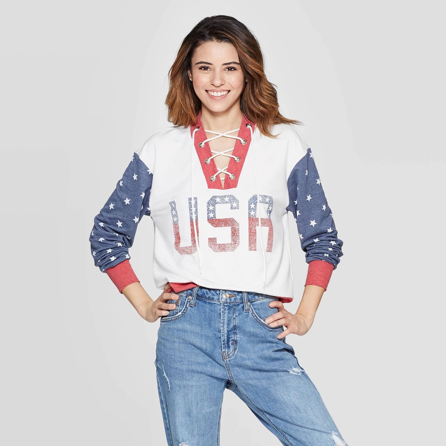 Target usa sweatshirt clearance