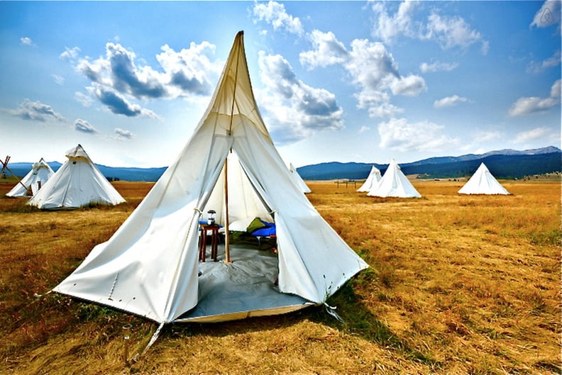 Yellowstone National Park Tipis